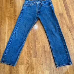 Levi 505 Blue Jeans - 33x30